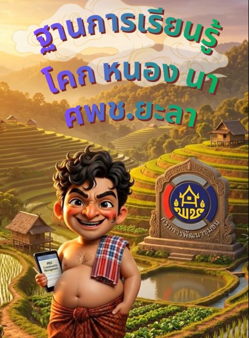 ฐานการเรียนรู้ โคก หนอง นา ศูนย์ศึกษาและพัฒนาชุมชนยะลา